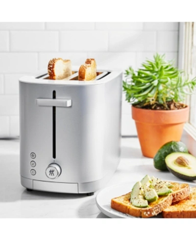 Shop J.a. Henckels Enfinigy 2-slot Toaster In Silver