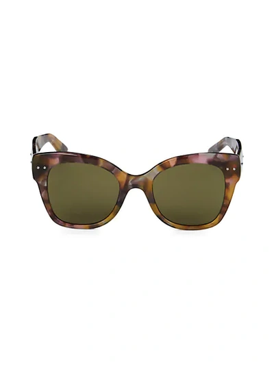 Shop Bottega Veneta 50mm Square Core Sunglasses