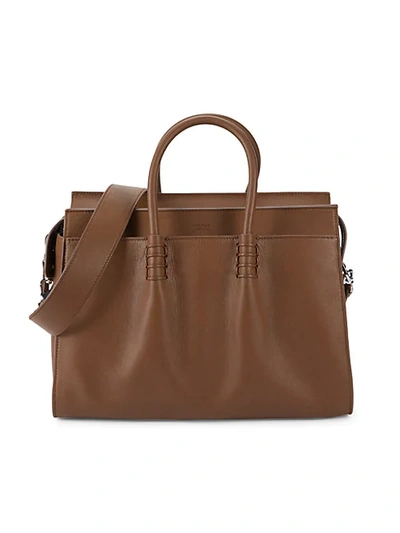 Shop Tod's Medium Leather Tote