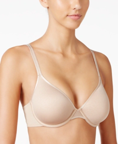 Shop Natori Element Memory Foam Contour Bra 736046 In Cafe-nude 01