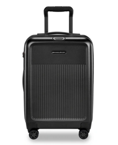 Shop Briggs & Riley International Carry-on Expandable Spinner In Black