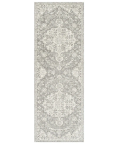 Surya Harput Hap-1071 Black 2'7" X 7'3" Area Rug In Gray