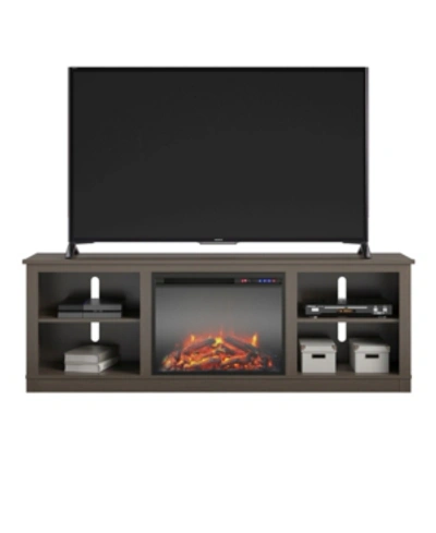 Shop A Design Studio Allington Fireplace Tv Stand For Tvs Up To 75" In Tan