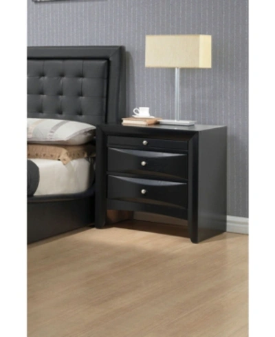 Shop Acme Furniture Ireland Nightstand In Black