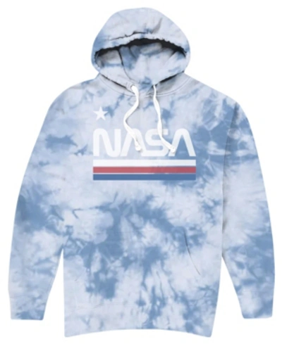 Hybrid Men's Nasa Tie Dye Hoodie In Blue | ModeSens
