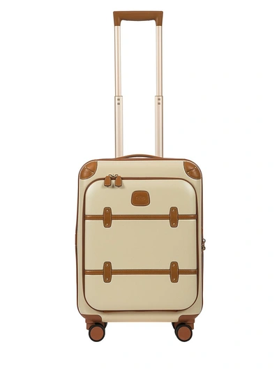 Shop Bric's Bellagio 21" Carry-on Spinner Trunk In Cream