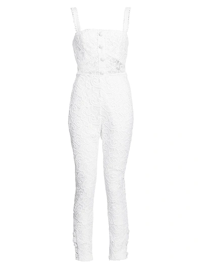 Shop Alexis Women's Govada Jumpsuit In White