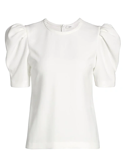 Shop A.l.c Women's Lightweight Cady West Top In White