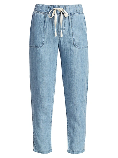 Shop Rails Women's Graham Chambray Pants In Medium Vintage
