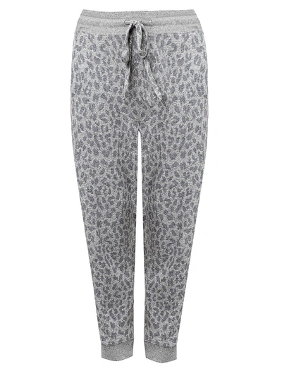 Shop Rails Women's Devon Leopard Sweatpants In Melange Grey Leopard