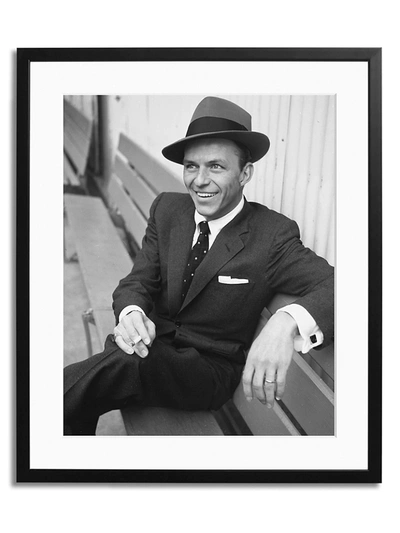 Shop Sonic Editions Frank Sinatra On A Bench Framed Photo