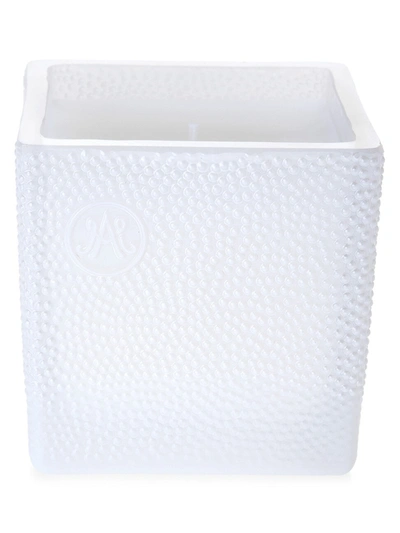 Shop Amanda De Montal Flos Felicitas Scented Candle In White