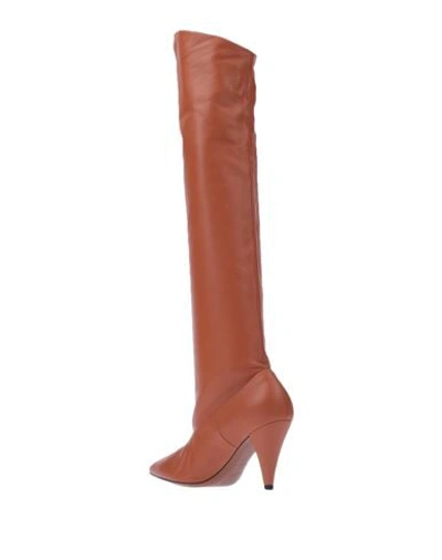 Shop Givenchy Woman Boot Tan Size 6 Soft Leather In Brown