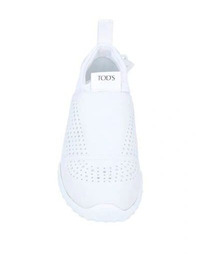 Tod's Sneakers In White
