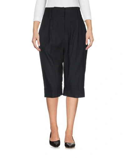 Shop True Royal Woman Shorts & Bermuda Shorts Black Size 6 Linen, Cotton, Polyamide, Elastane