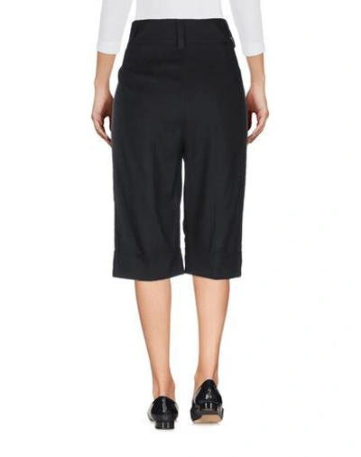 True Royal Woman Pants Black Size 4 Linen, Cotton, Polyamide, Elastane In Black
