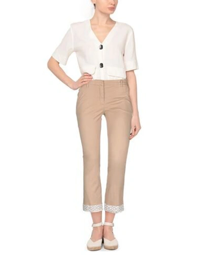 True Royal Pants In Beige