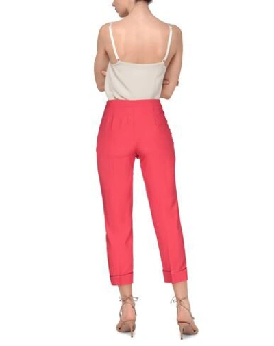 Semicouture Pants In Red