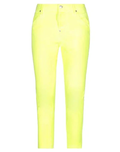 Shop Dsquared2 Jeans In Yellow