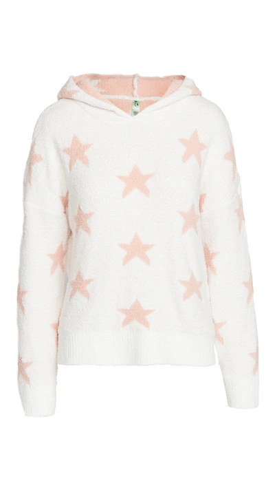 Shop Honeydew Intimates Snow Angel Sweatshirt In Ivory Stars