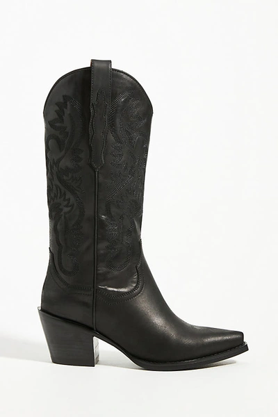 Shop Jeffrey Campbell Dagget Boots In Black