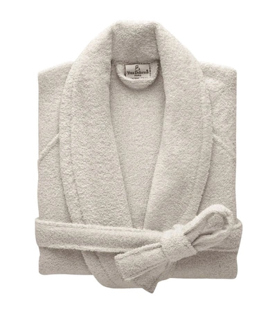 Shop Yves Delorme Étoile Bathrobe (extra Large) In Pierre