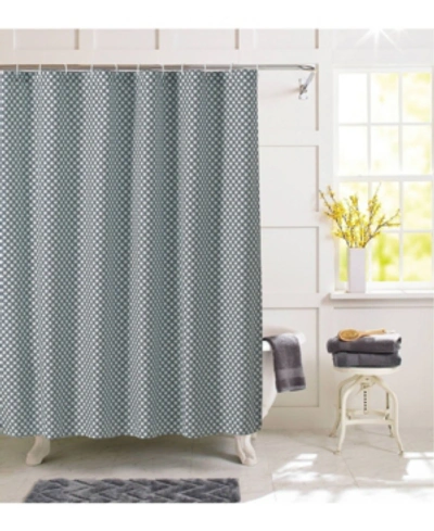 Shop Harper Lane Ironwork Shower Curtain With 12 Rings Bedding In Gray