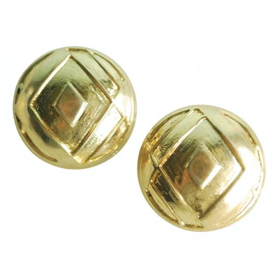 Pre-owned Lanvin Earrings In Gold