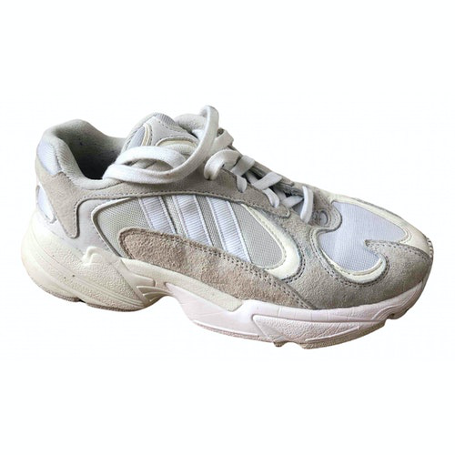 all white adidas yung 1 trainers