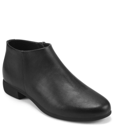 Shop Aerosoles Women's Sophia Ankle Boots Women's Shoes In Black Leather