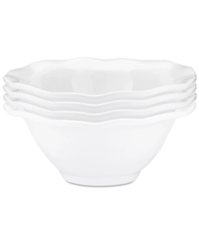 Shop Q Squared Ruffle 4-pc. Melamine 5" Round Dip Bowl Set