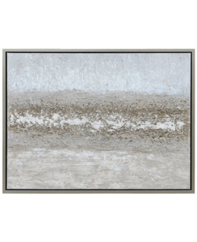 Shop Empire Art Direct Sandpath Textured Metallic Hand Painted Wall Art By Martin Edwards, 30" X 40" X 1.5" In Multi