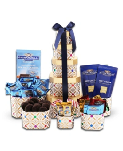 Shop Alder Creek Gift Baskets Ghirardelli Holiday Gift Tower