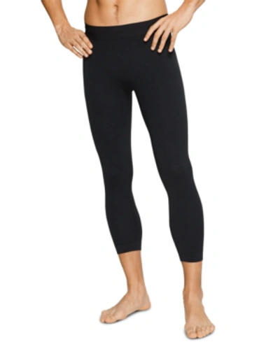 Shop Nike Men's Dri-fit Cropped Yoga Leggings In Black