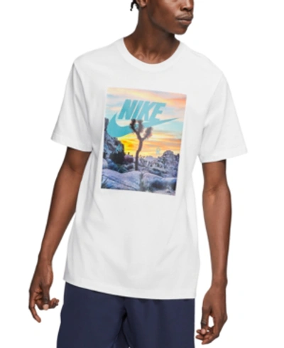 Nike Desert Print Festival T-shirt In White | ModeSens