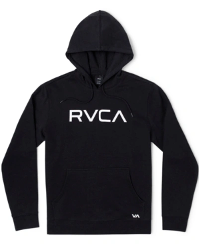 Shop Rvca Hoodie In Black