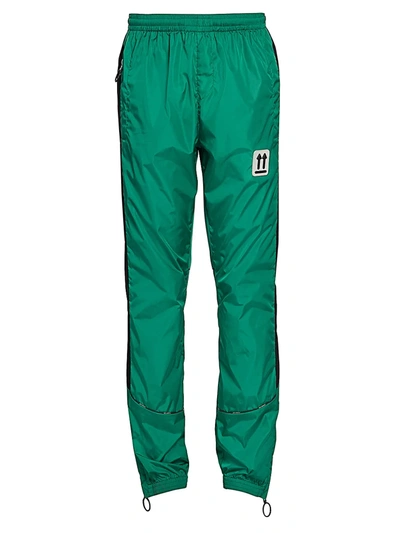 Shop Off-white Men's River Trail Track Pants In Mint