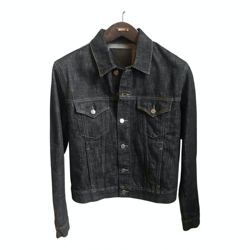 gucci black denim jacket