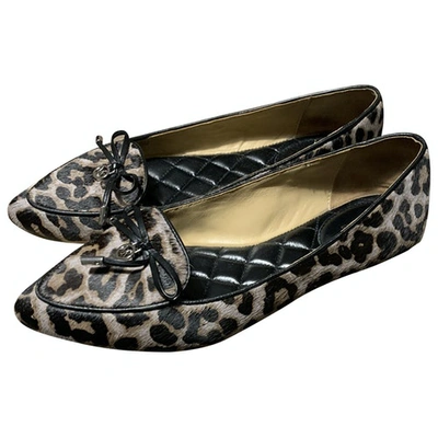 Pre-owned Marc Jacobs Leather Ballet Flats
