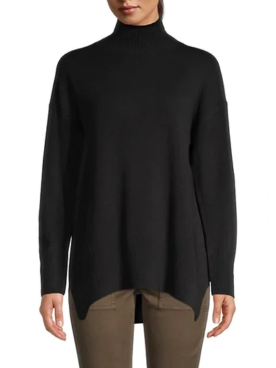 Shop French Connection Babysoft Turtleneck Sweater In Black