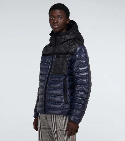 Shop Burberry Ayling Puffer Jacket In Blue