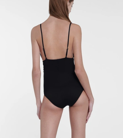 Shop Melissa Odabash Panarea Swimsuit In Black