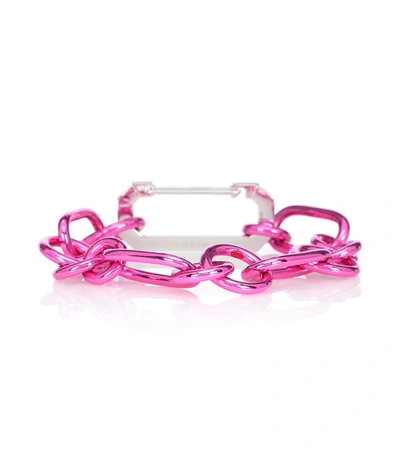 Shop Eéra Lucy 18kt White Gold Bracelet With Diamonds In Pink