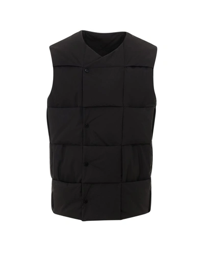 Shop Bottega Veneta Padded Vest In Black