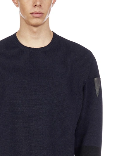 Shop Neil Barrett Stripe In Navy