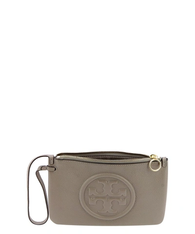 Shop Tory Burch Perry Bombé Clutch Bag In Brown