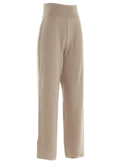 Shop Stella Mccartney Tailored Cropped Pants In Beige