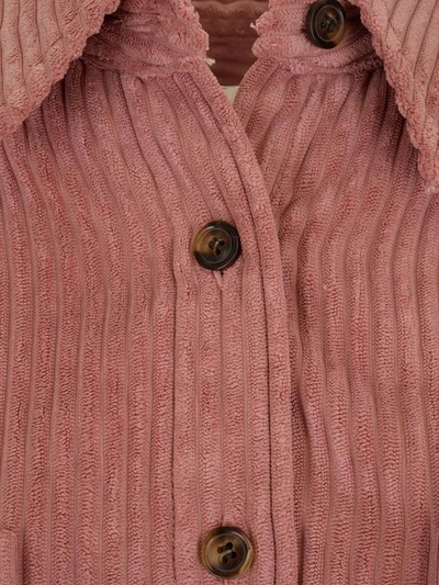 Shop Isabel Marant Étoile Dexo Corduroy Shirt In Pink