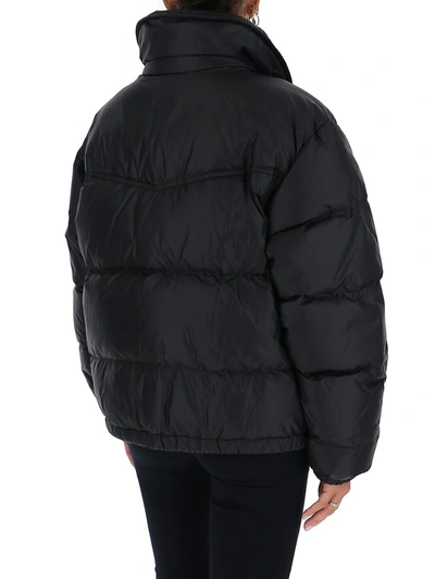 Shop Marc Jacobs Zipped Down Jacket In Black