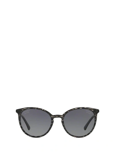 Pre-owned Chanel Butterfly Sunglasses In Black